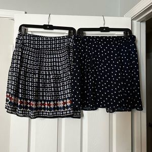 Navy blue skirts